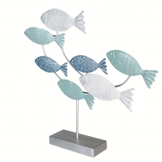 Dekorace ryby Filen, 55 cm, modrá - 4