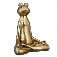 Dekorácia Frog, 50 cm, zlatá - 3
