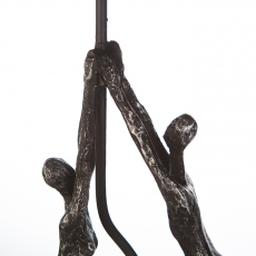 Dekorácia People, 48 cm, šedá - 5