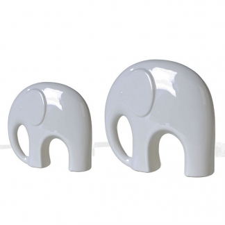 Dekorácia porcelánový slon Fridolin, 21,5 cm