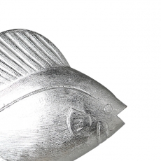 Dekorácia ryby Fishen, 36 cm, strieborná - 2