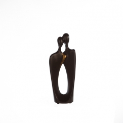 Dekorácia Suran, 25,5 cm, čierna