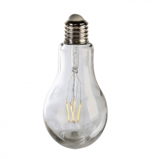 Dekoratívna lampa Filaments, 22 cm, číra - 1