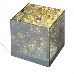 Dekoratívna LED lampa Box, 20 cm