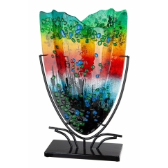Dekoratívna váza Rain, viacfarebná