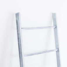 Dekoratívne rebrík Mariana, 145,5 cm, sivá - 5