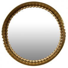 Dekoratívne závesné zrkadlo Louis, 50 cm, zlatá - 2