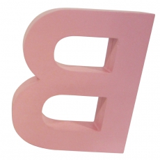Dekorativní písmeno oboustranné B, 18 cm - 3