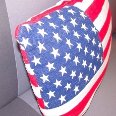Dekorativní polštář Amerika, 45x60 cm, barevný - 2