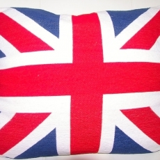 Dekorativní polštář Union Jack, 45x60 cm, barevný - 1