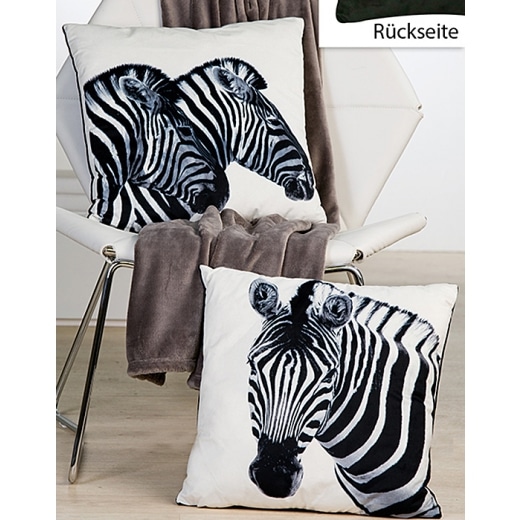 Dekorativní polštář Zebra, sada 2 ks - 1