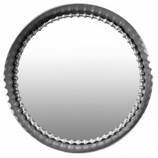 Dekorativní závěsné zrcadlo Louis, 50 cm, stříbrná - 2