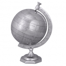 Dekoratívny hliníkový Globus, 35 cm - 5