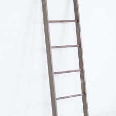 Dekoratívny rebrík Mariana, 145,5 cm, tmavo hnedá - 3