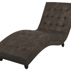 Designové lehátko Linky, hnědá - 1