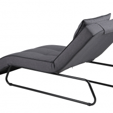Designové lehátko s podnoží Hero, šedá - 7
