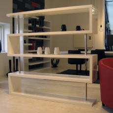 Designový regál Snake, vysoký lesk - 2