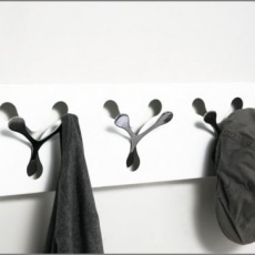 Designový věšák Spoon triple - 8