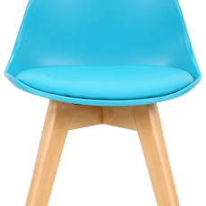 Detská jedálenská stolička Lindi, modrá - 2