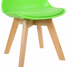 Detská jedálenská stolička Lindi, zelená - 6