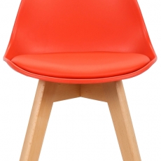 Dětská jídelní židle Lindi, červená - 2