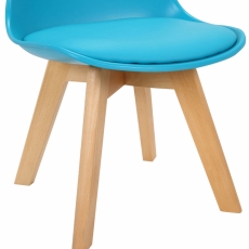 Dětská jídelní židle Lindi, modrá - 6