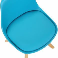 Dětská jídelní židle Nakoni, modrá - 5