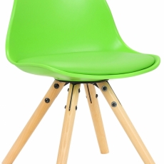 Dětská jídelní židle Nakoni, zelená - 1