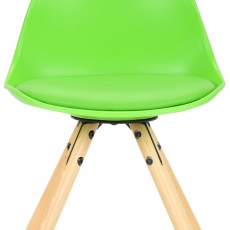 Dětská jídelní židle Nakoni, zelená - 2