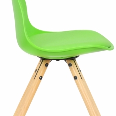 Dětská jídelní židle Nakoni, zelená - 3