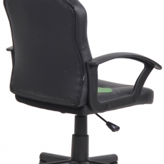Detská kancelárska stolička Adale, čierna / zelená - 4