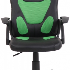 Detská kancelárska stolička Dano, čierna / zelená - 2