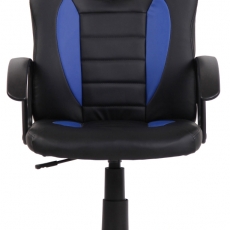 Detská kancelárska stolička Femes, čierna / modrá - 2