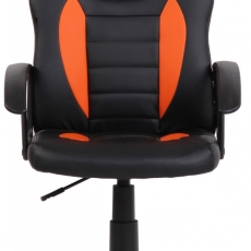 Detská kancelárska stolička Femes, čierna / oranžová - 2