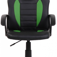 Detská kancelárska stolička Femes, čierna / zelená - 2