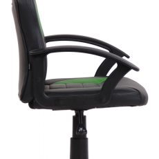 Detská kancelárska stolička Femes, čierna / zelená - 3