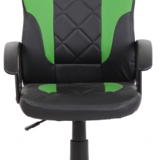 Detská kancelárska stolička Tafo, čierna / zelená - 2
