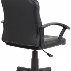 Detská kancelárska stolička Tafo, čierna / zelená - 4