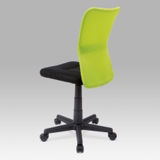 Dětská kancelářská židle Anna, černá/zelená - 2