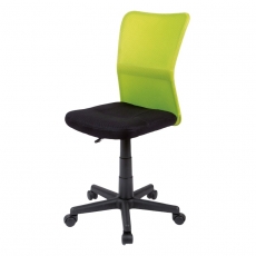 Dětská kancelářská židle Anna, černá/zelená - 1