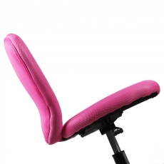 Dětská kancelářská židle Anna, síťovina, růžová - 7