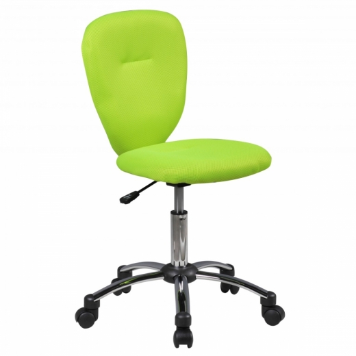 Dětská kancelářská židle Anna, síťovina, zelená - 1