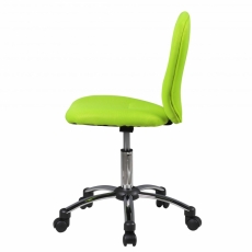 Dětská kancelářská židle Anna, síťovina, zelená - 5