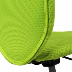 Dětská kancelářská židle Anna, síťovina, zelená - 8