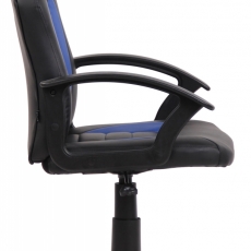 Dětská kancelářská židle Femes, černá / modrá - 3