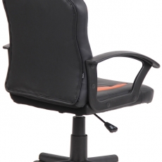 Dětská kancelářská židle Tafo, černá / oranžová - 4