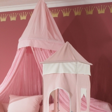 Dětská patrová postel se skluzavkou Princezna - 3