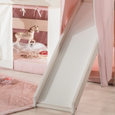 Dětská patrová postel se skluzavkou Princezna - 7