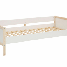Detská posteľ Bob, 205 cm, biela / prírodná - 2