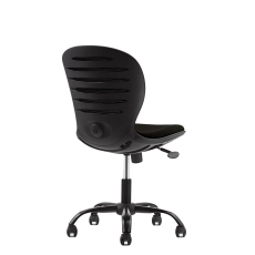 Dětská židle Flexy, textil, černá podnož / černá - 5